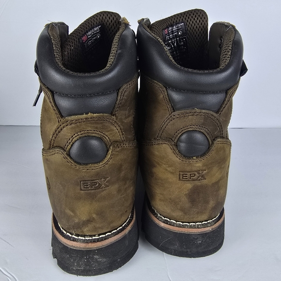 WOLVERINE BLACKTAIL MEN'S WORK 6"LACE UP BOOT Size 12EW Soft Toe Heavy Duty - Picture 6 of 13